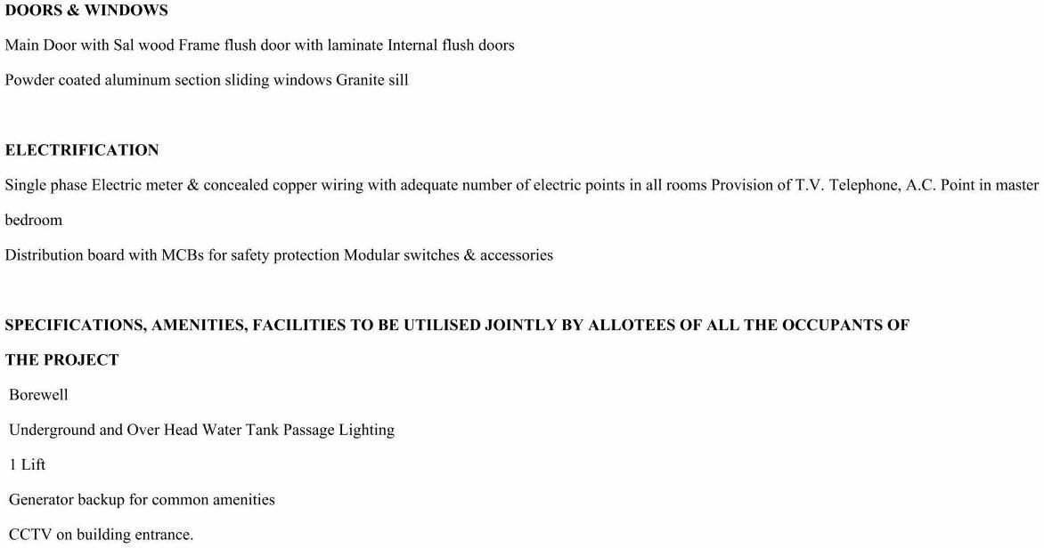  of real estate project Drashti Residency located at Valsad, Valsad, Gujarat