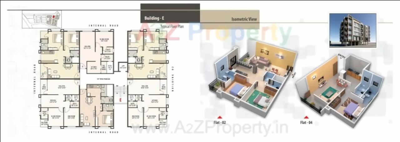 Layout of real estate project Dream City Heights located at Dungra, Valsad, Gujarat