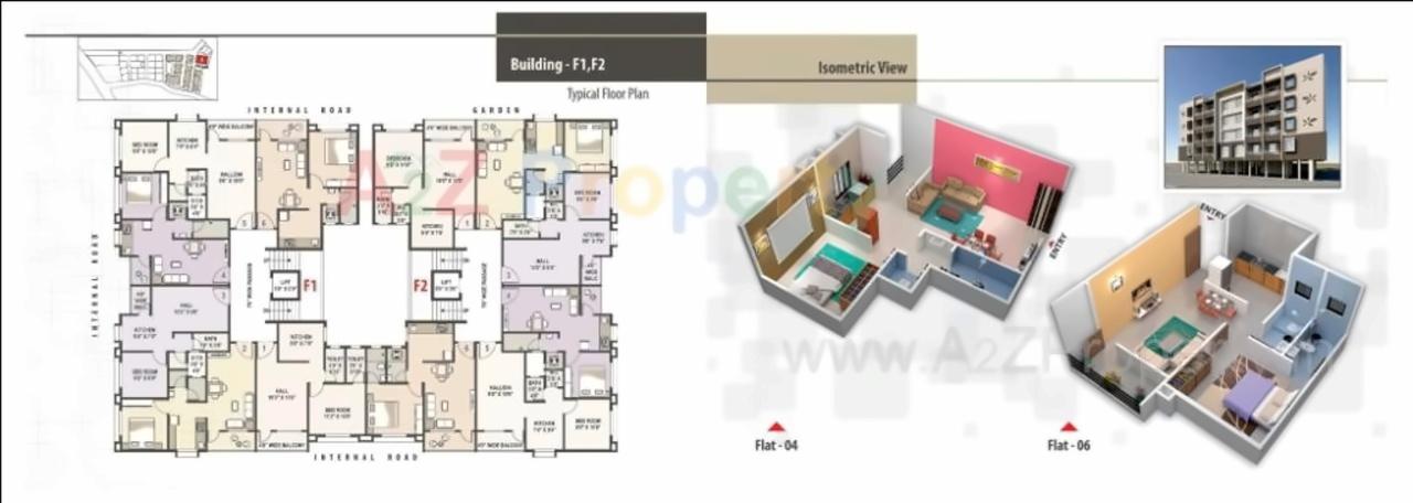 Layout of real estate project Dream City Heights located at Dungra, Valsad, Gujarat