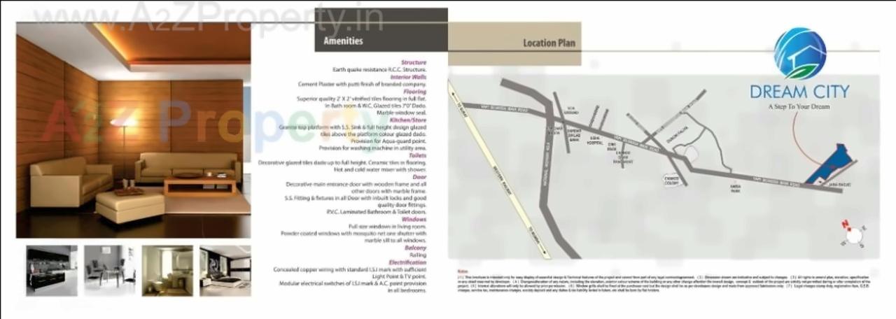  of real estate project Dream City Heights located at Dungra, Valsad, Gujarat