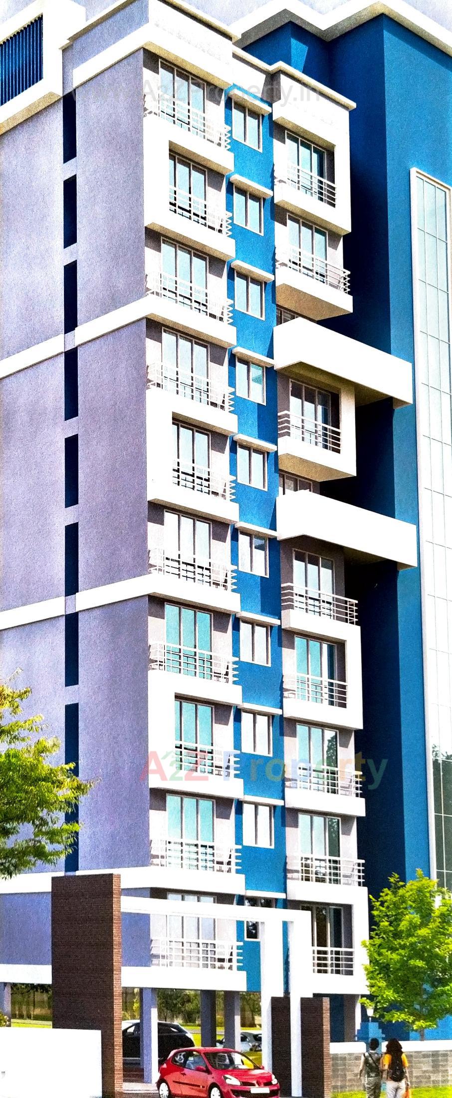 3D Elevation of real estate project Dream Icon located at Dungra, Valsad, Gujarat