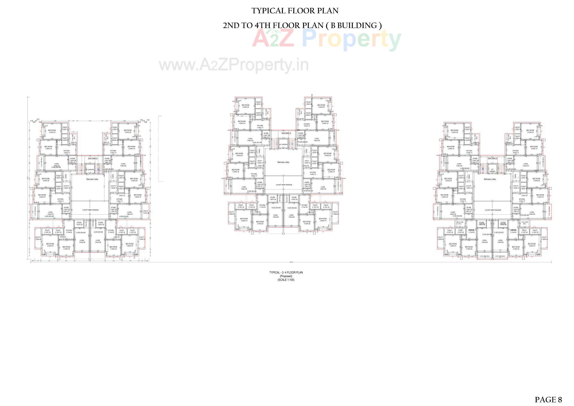 Layout of real estate project Ellora Park located at Pardi, Valsad, Gujarat