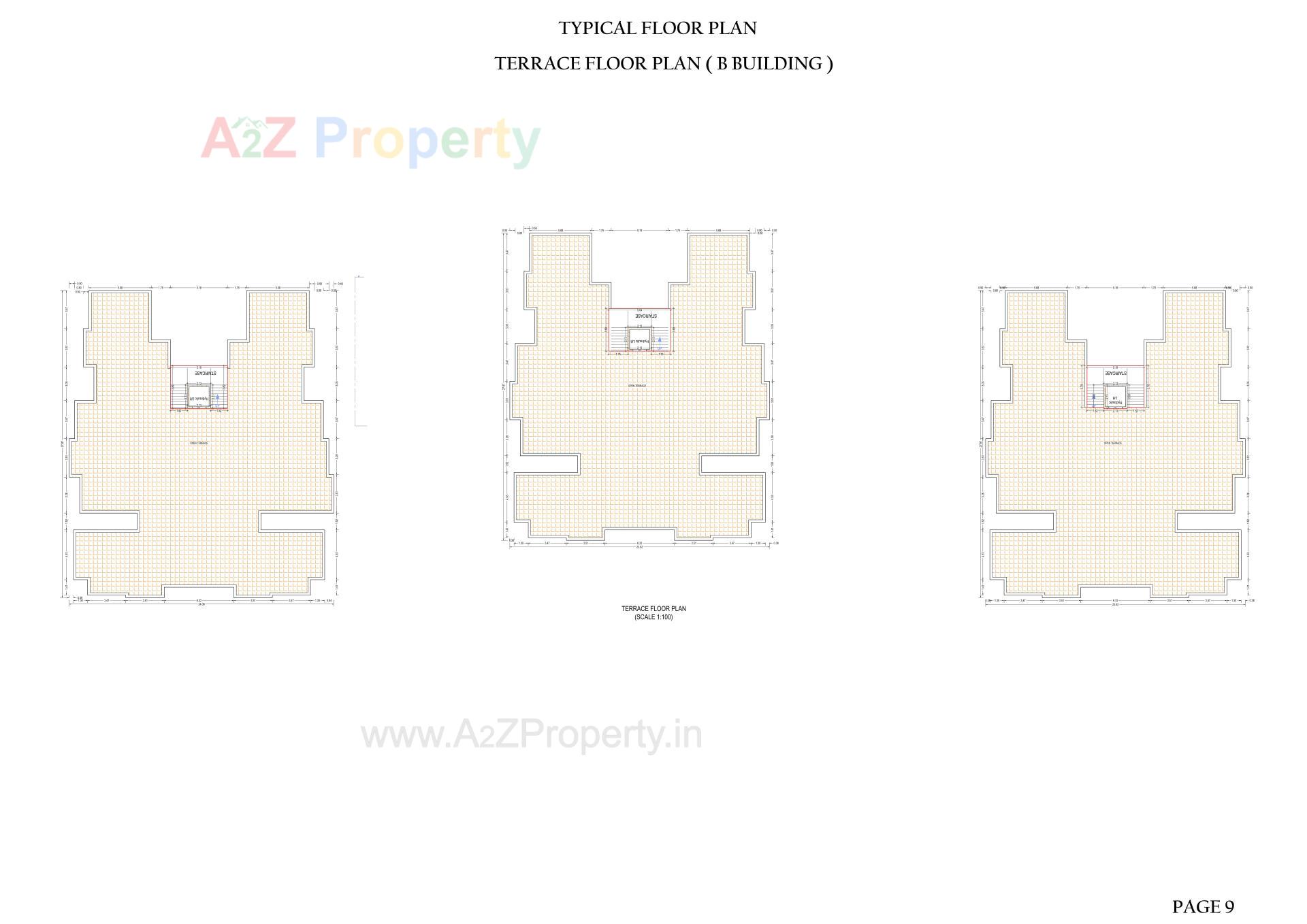 Layout of real estate project Ellora Park located at Pardi, Valsad, Gujarat