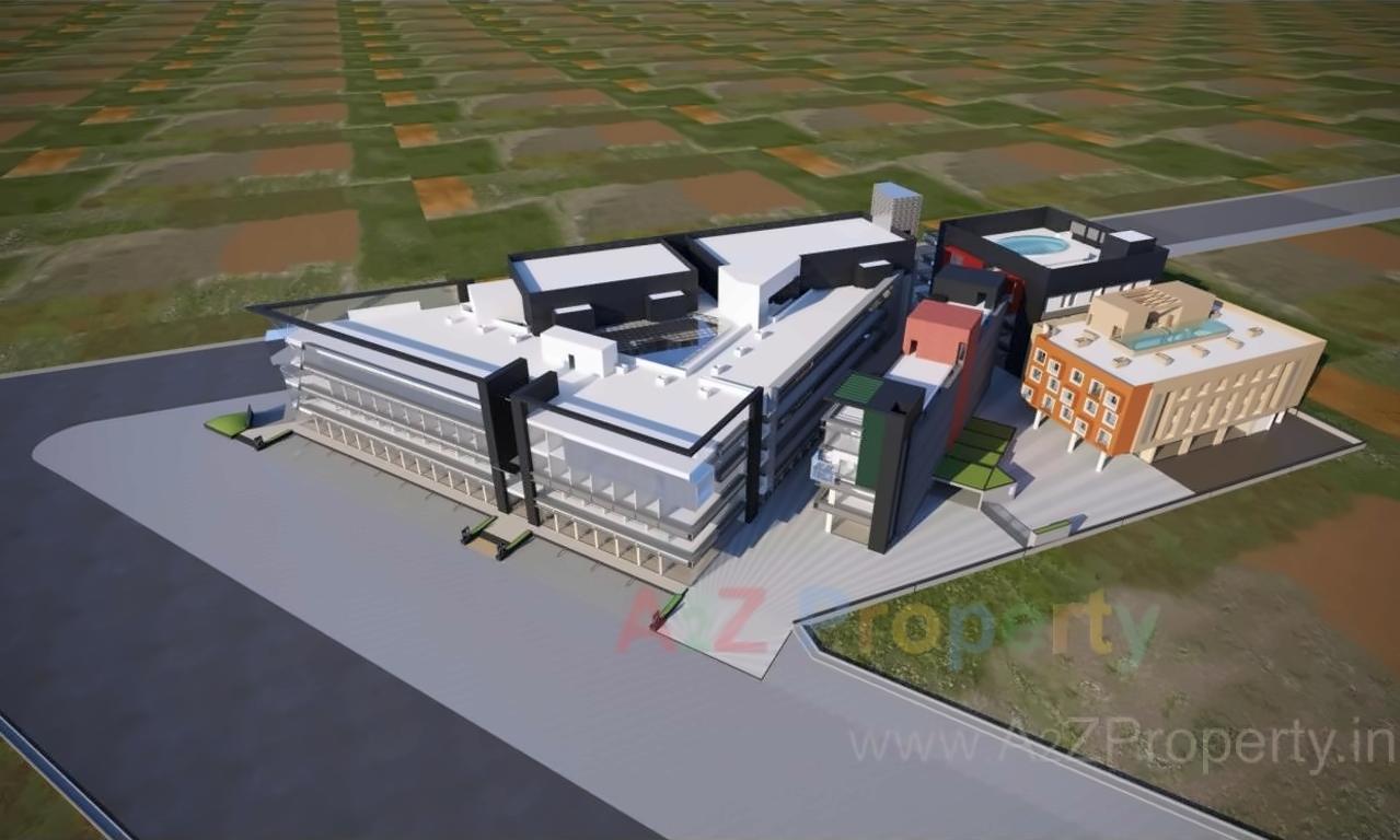 Layout of real estate project Fortune Landmark located at Vaapi, Valsad, Gujarat