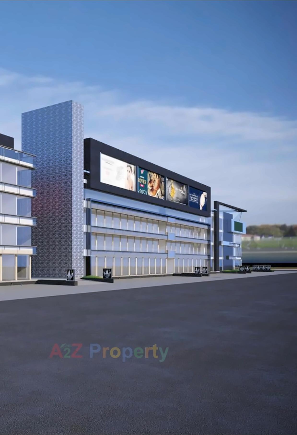 3D Elevation of real estate project Fortune Landmark located at Vaapi, Valsad, Gujarat