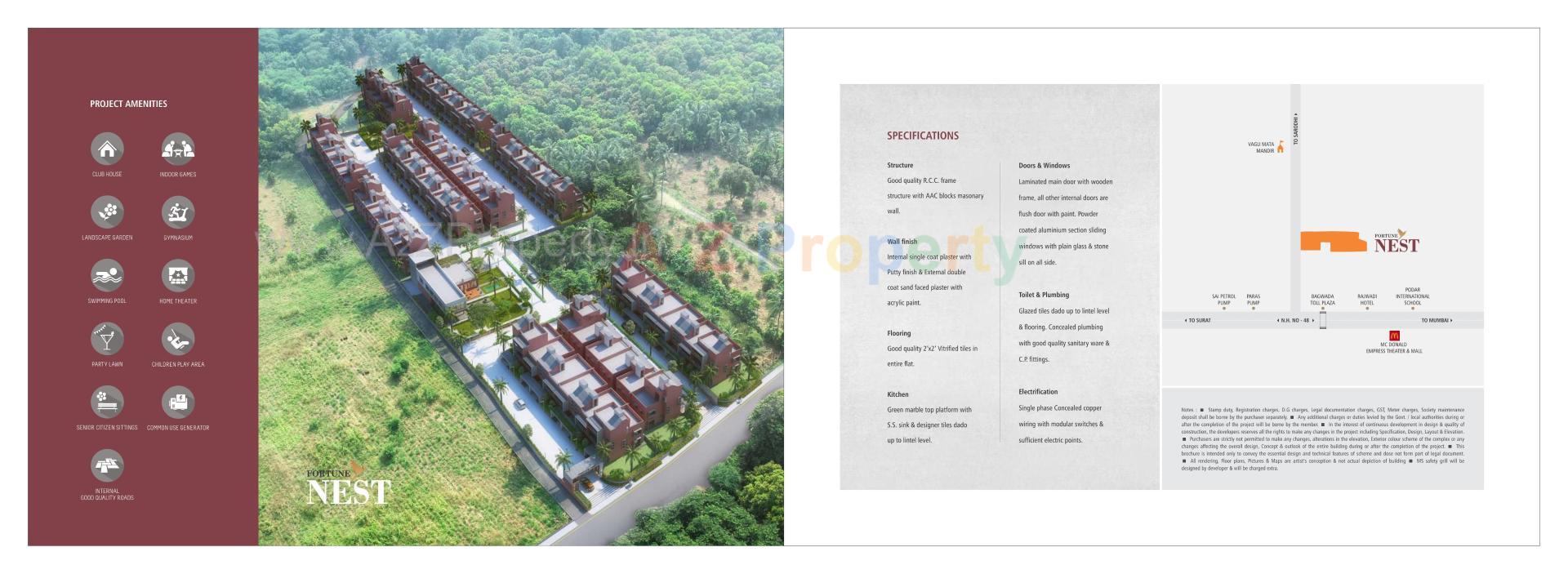  of real estate project Fortune Nest located at Valsad, Valsad, Gujarat