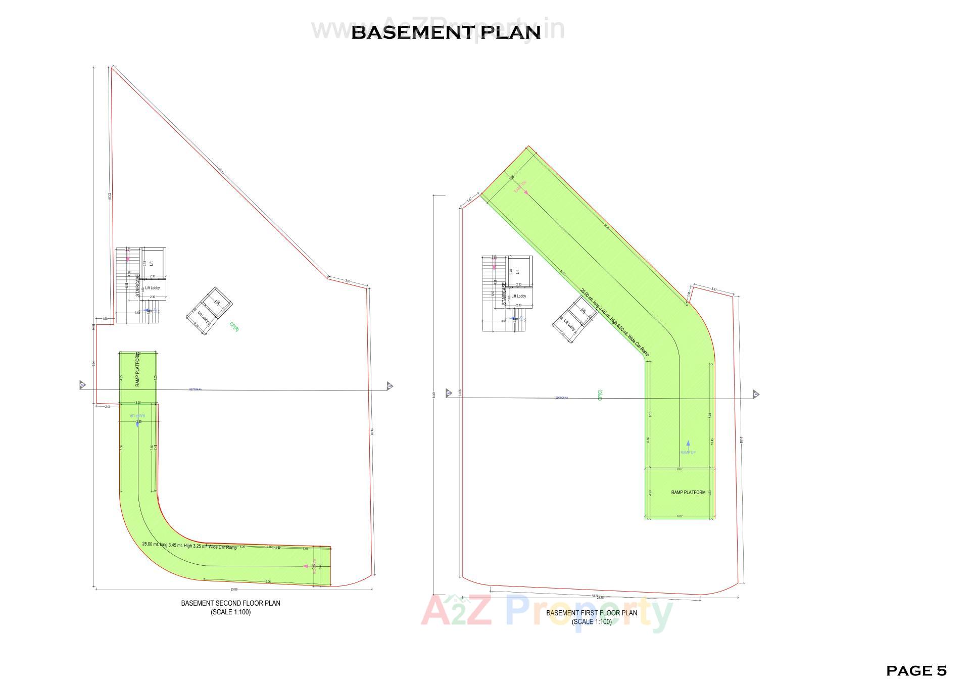 Layout of real estate project Fortune Siddhivinayak located at Chala, Valsad, Gujarat