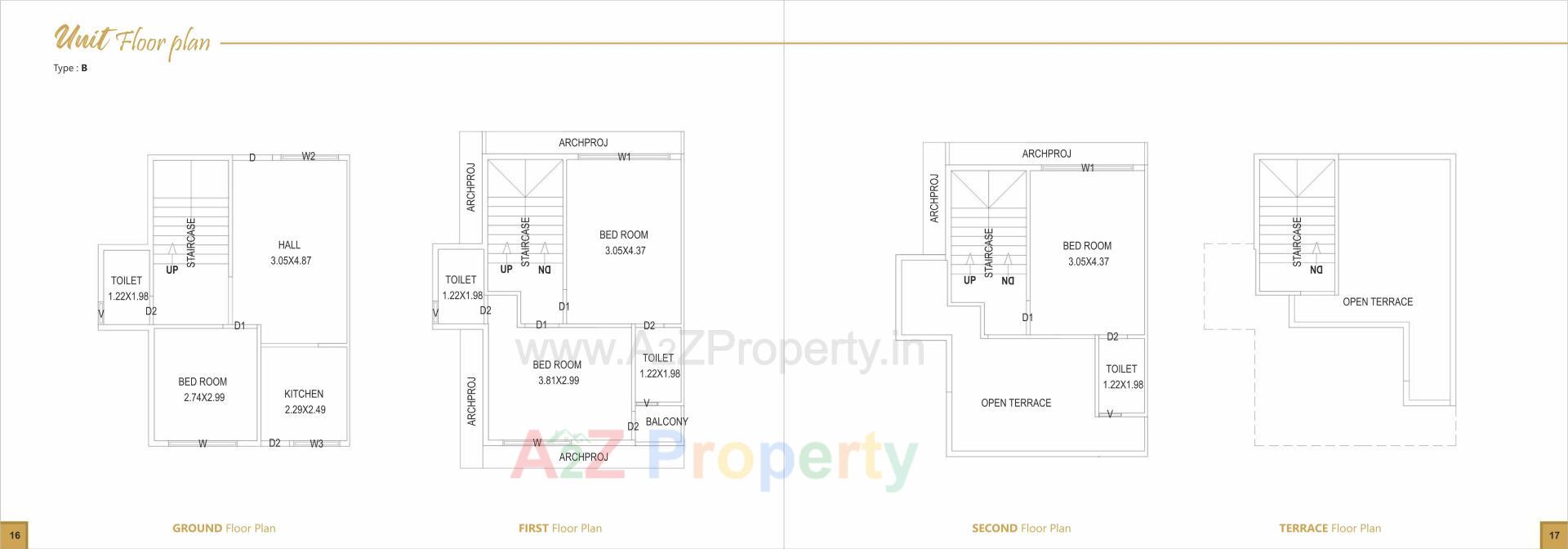  of real estate project Gavan Homes located at Vapi, Valsad, Gujarat