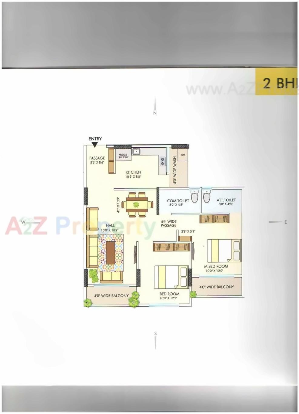 Layout of real estate project Gopal Krupa located at Umargam, Valsad, Gujarat
