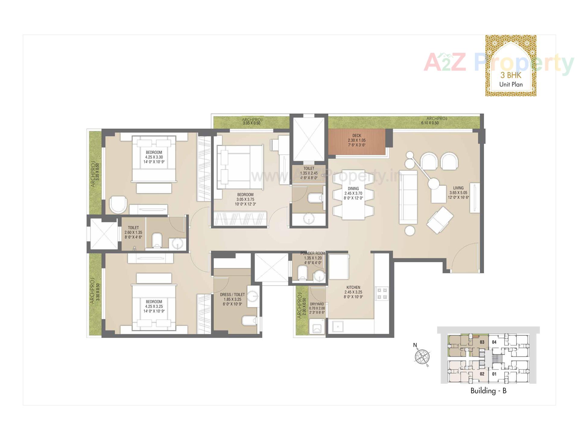 Layout of real estate project Green Leaves located at Chala, Valsad, Gujarat