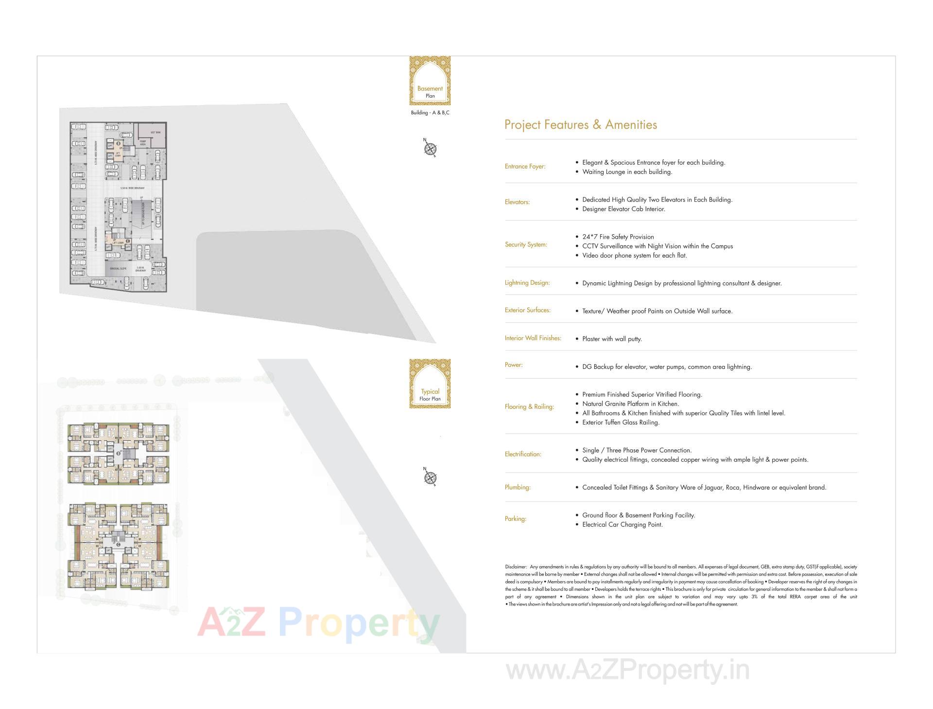  of real estate project Green Leaves located at Chala, Valsad, Gujarat
