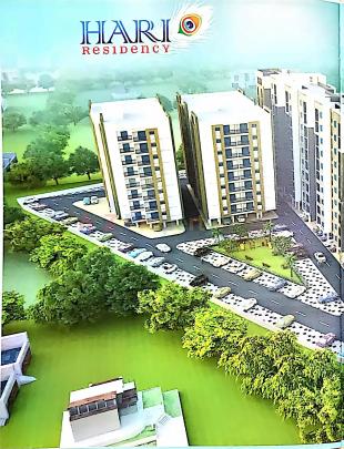 Elevation of real estate project Hari Residency located at Umargam, Valsad, Gujarat