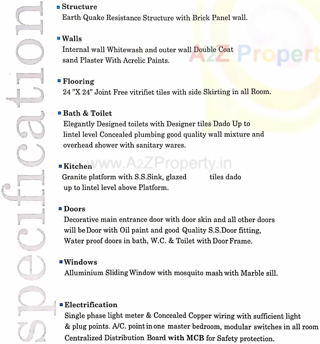  of real estate project Hari Residency located at Umargam, Valsad, Gujarat