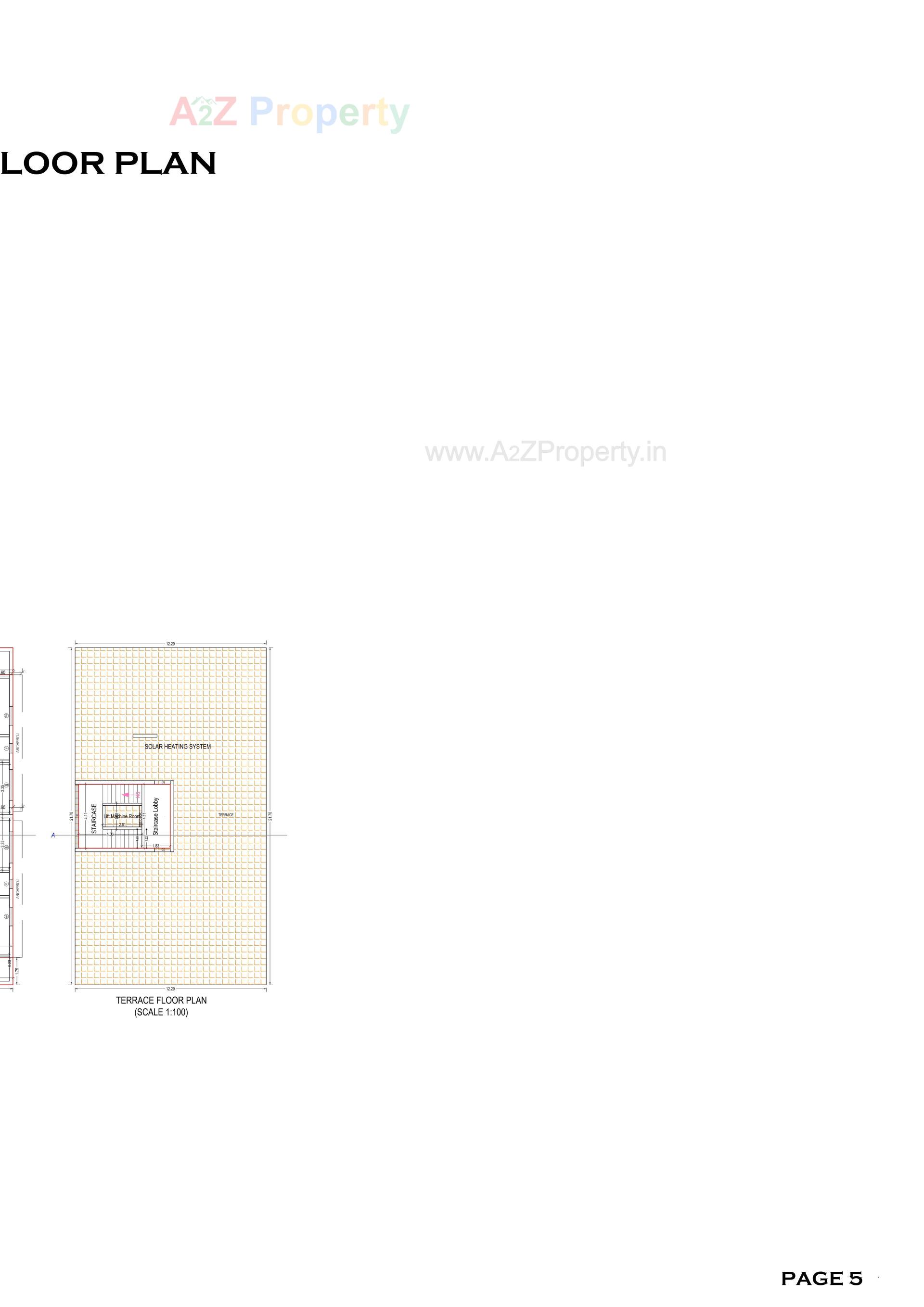 Layout of real estate project Haridwar located at Abrama, Valsad, Gujarat