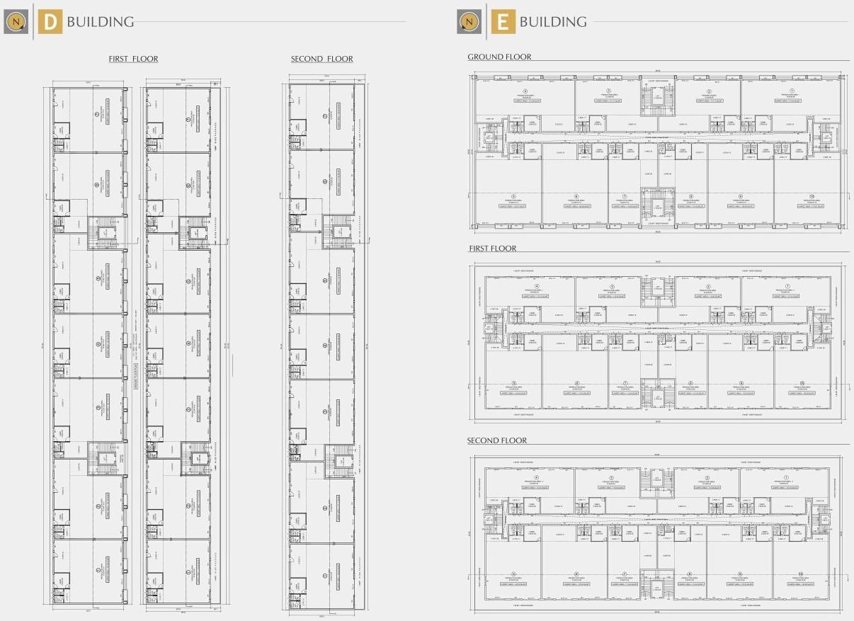 Layout of real estate project Infinity Industrial Park located at Vapi, Valsad, Gujarat