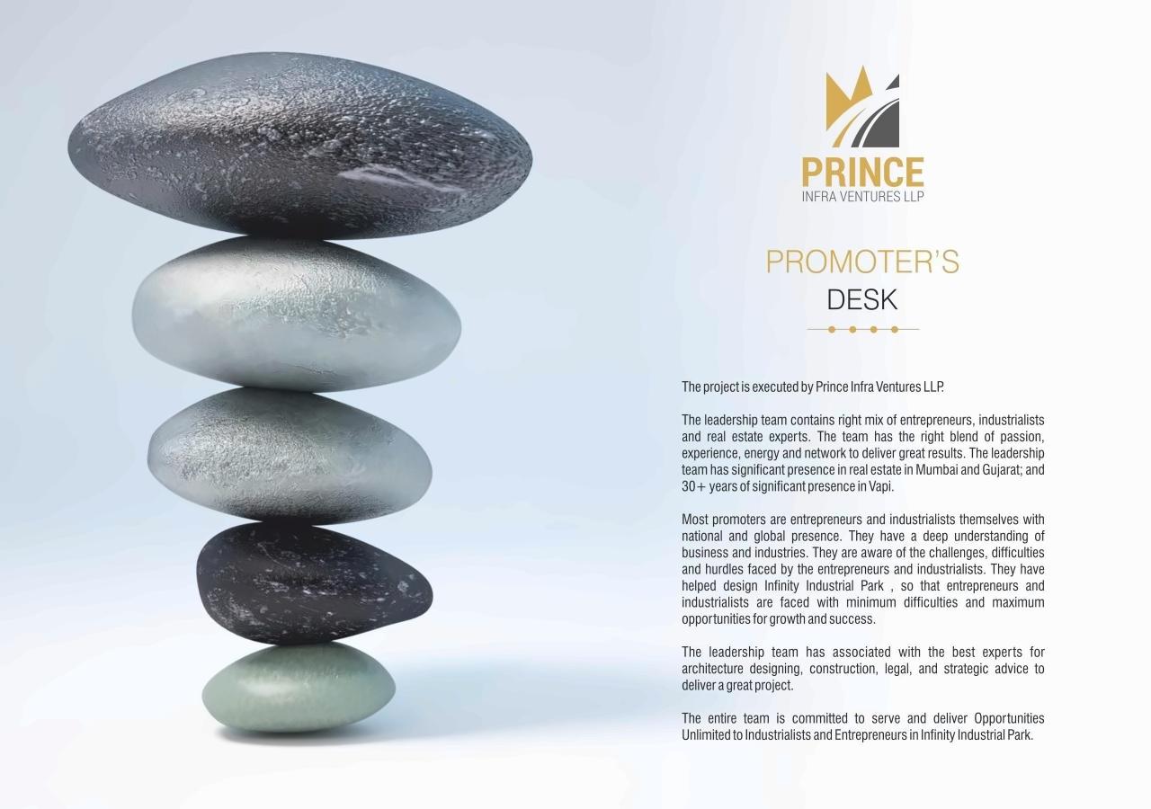  of real estate project Infinity Industrial Park located at Vapi, Valsad, Gujarat