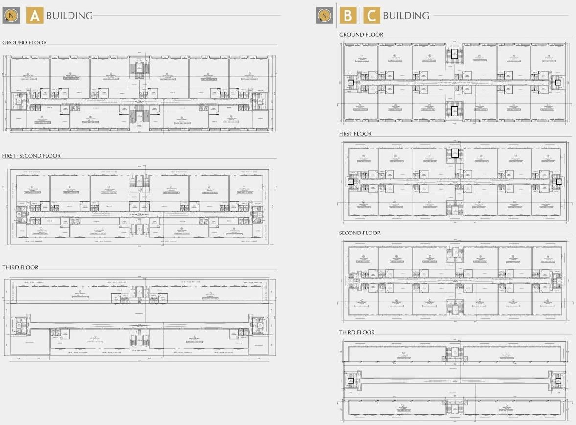 Layout of real estate project Infinity Industrial Park located at Vapi, Valsad, Gujarat