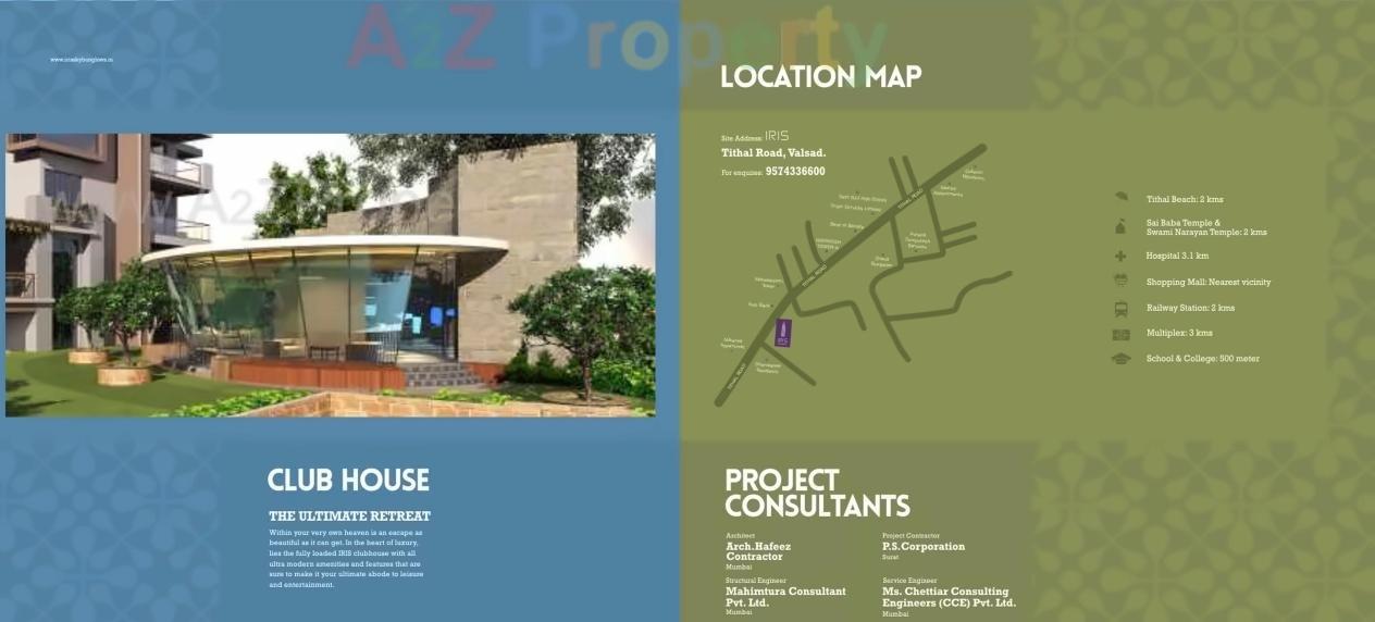  of real estate project Iris Sky Bungalows located at Tithal-road, Valsad, Gujarat