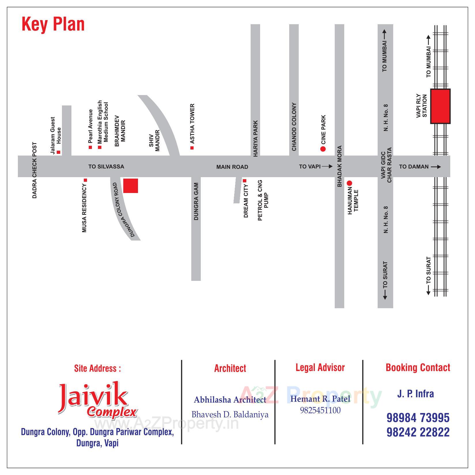  of real estate project Jaivik Complex located at Dungara, Valsad, Gujarat