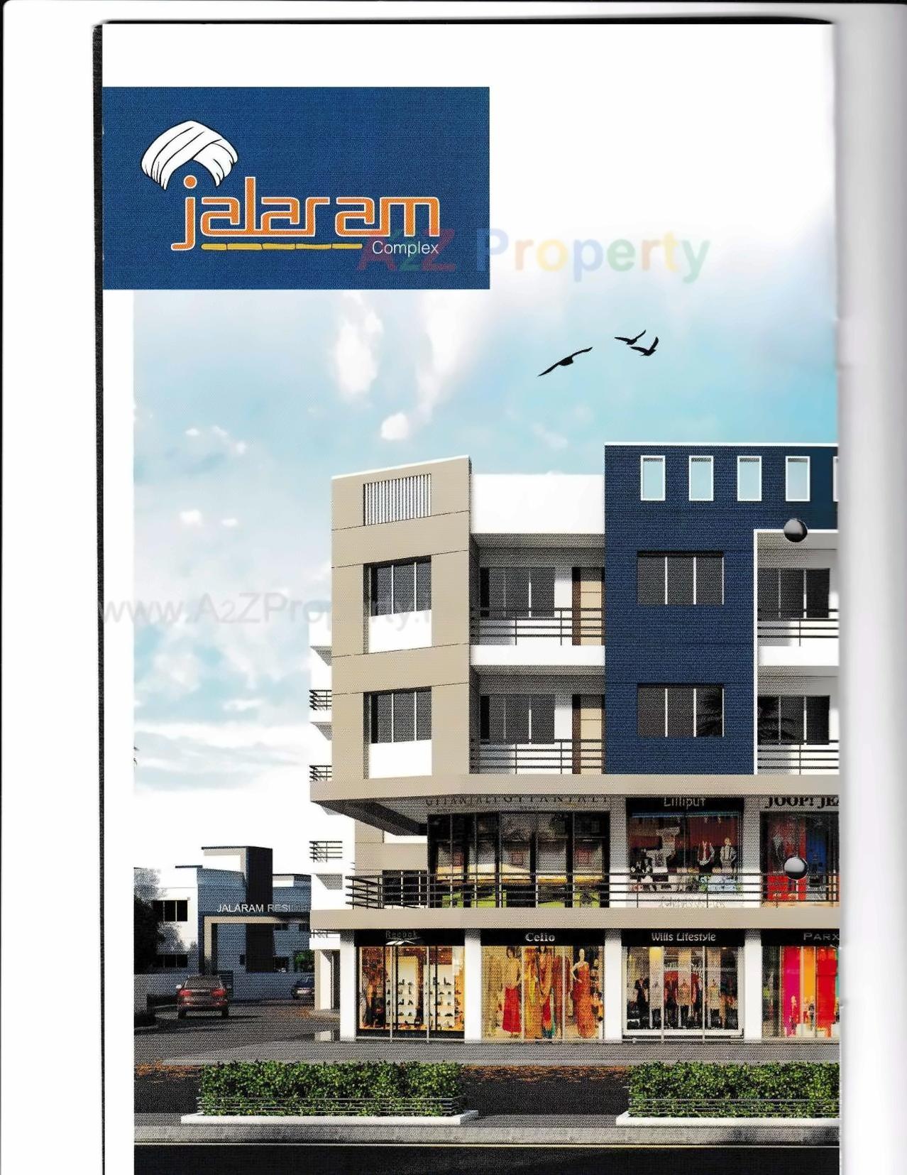 3D Elevation of real estate project Jalaram Complex located at Kasba, Valsad, Gujarat