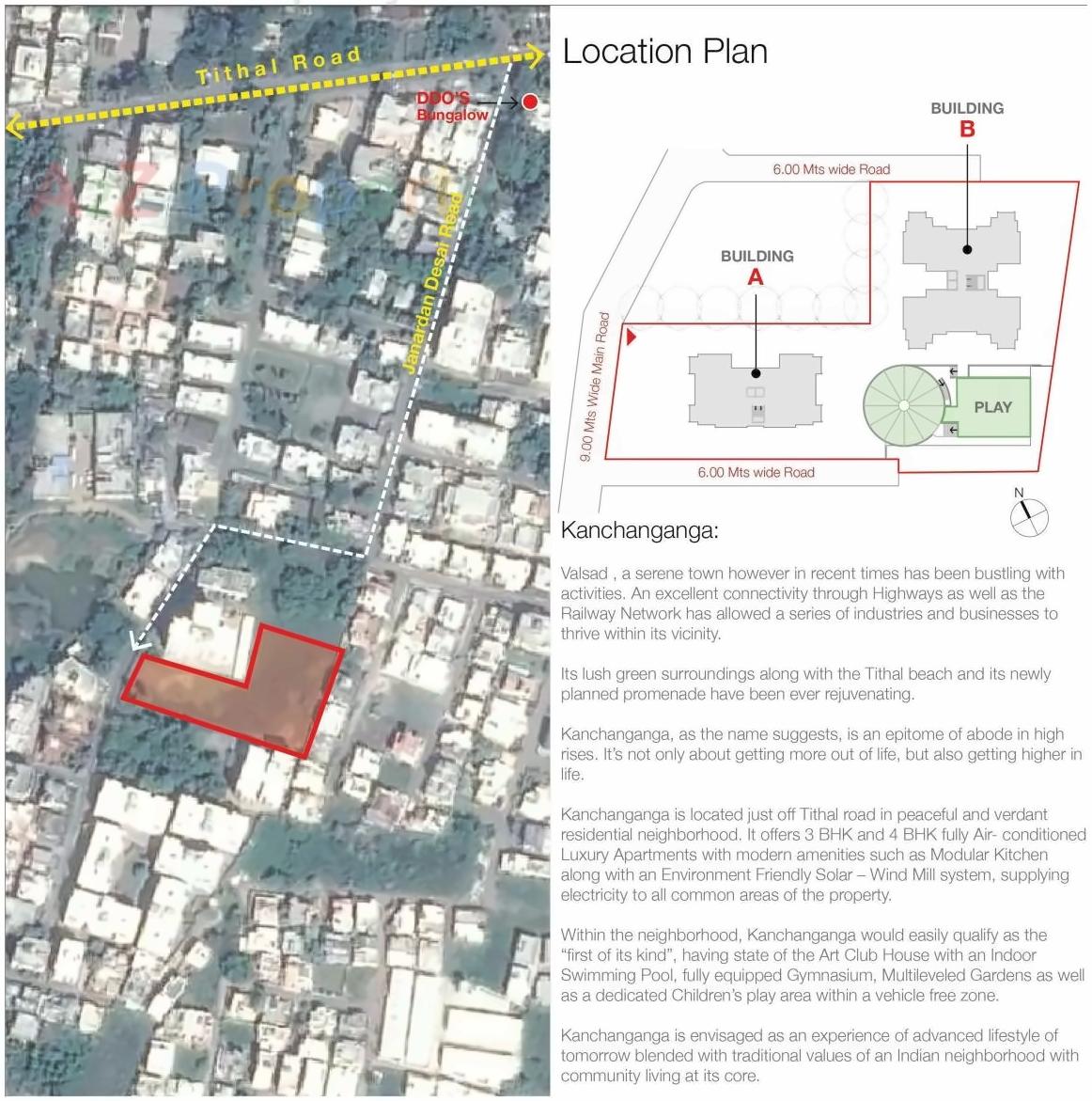 of real estate project Kanchanganga located at Bhagdawada, Valsad, Gujarat