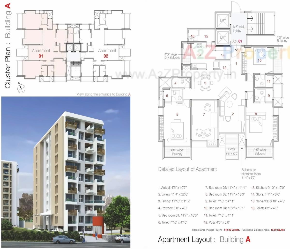Layout of real estate project Kanchanganga located at Bhagdawada, Valsad, Gujarat