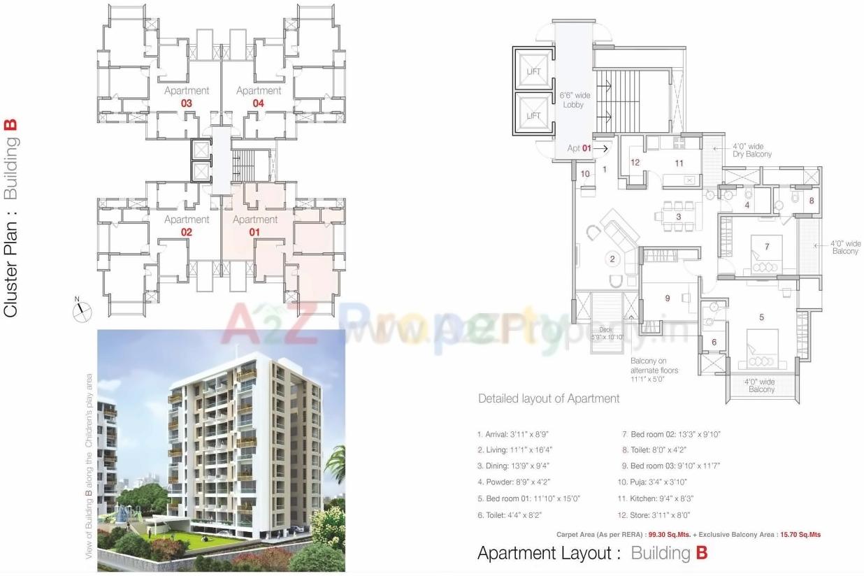 Layout of real estate project Kanchanganga located at Bhagdawada, Valsad, Gujarat