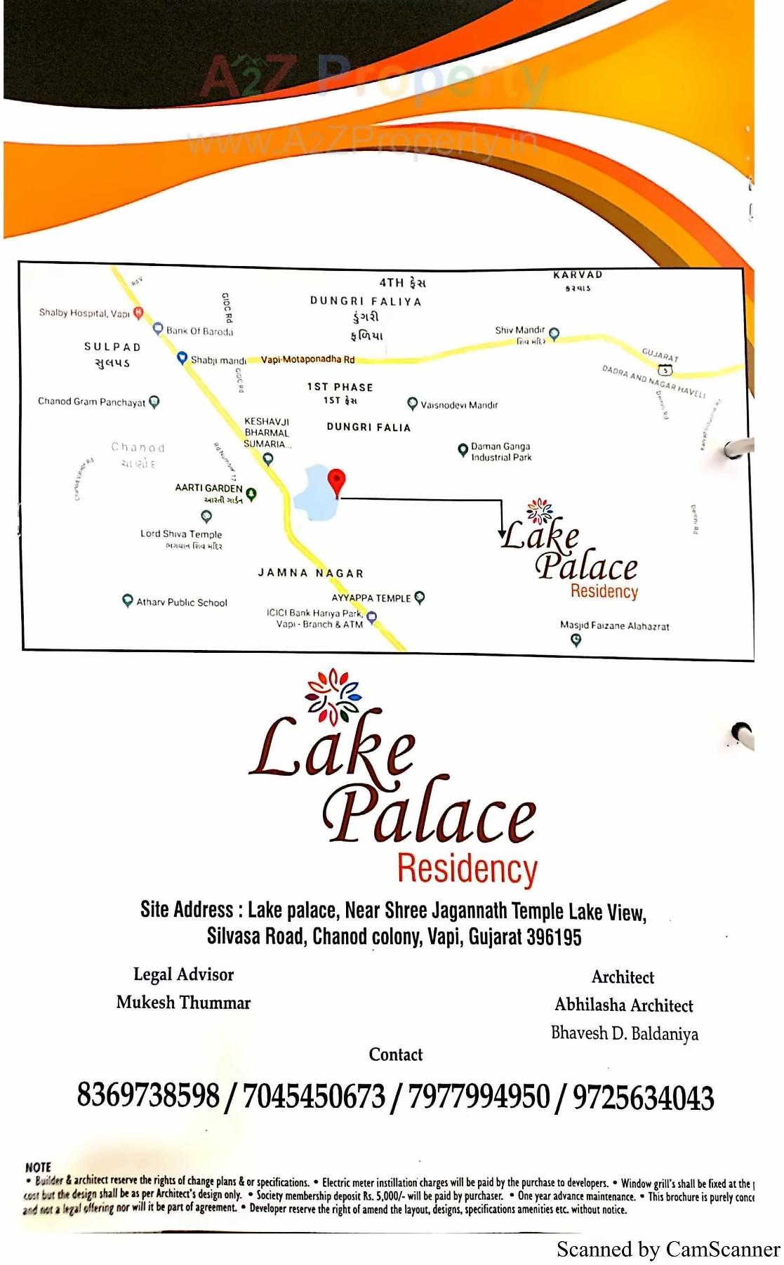  of real estate project Lake Palace Residency located at Dungra, Valsad, Gujarat
