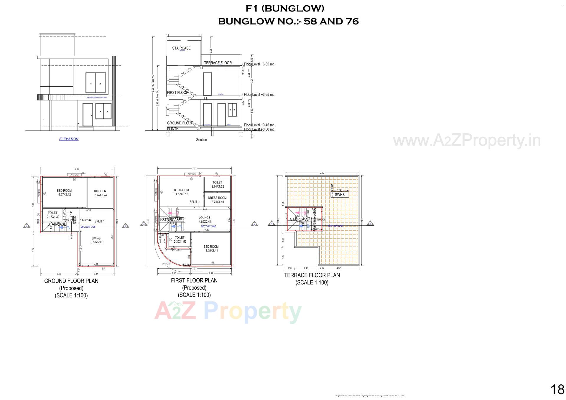  of real estate project M M Lake City located at Dungra, Valsad, Gujarat