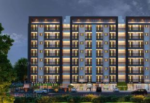 Elevation of real estate project Magnum Square located at Dungra, Valsad, Gujarat