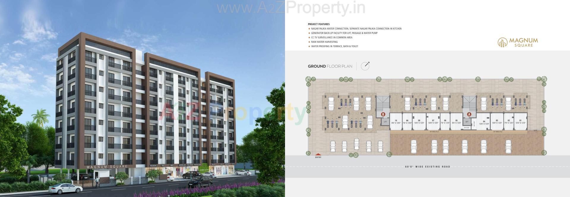  of real estate project Magnum Square located at Dungra, Valsad, Gujarat