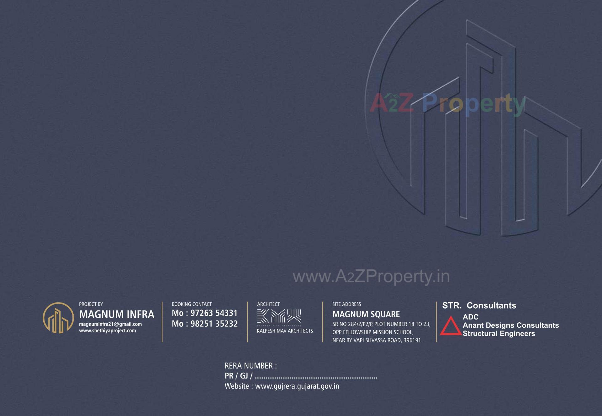  of real estate project Magnum Square located at Dungra, Valsad, Gujarat