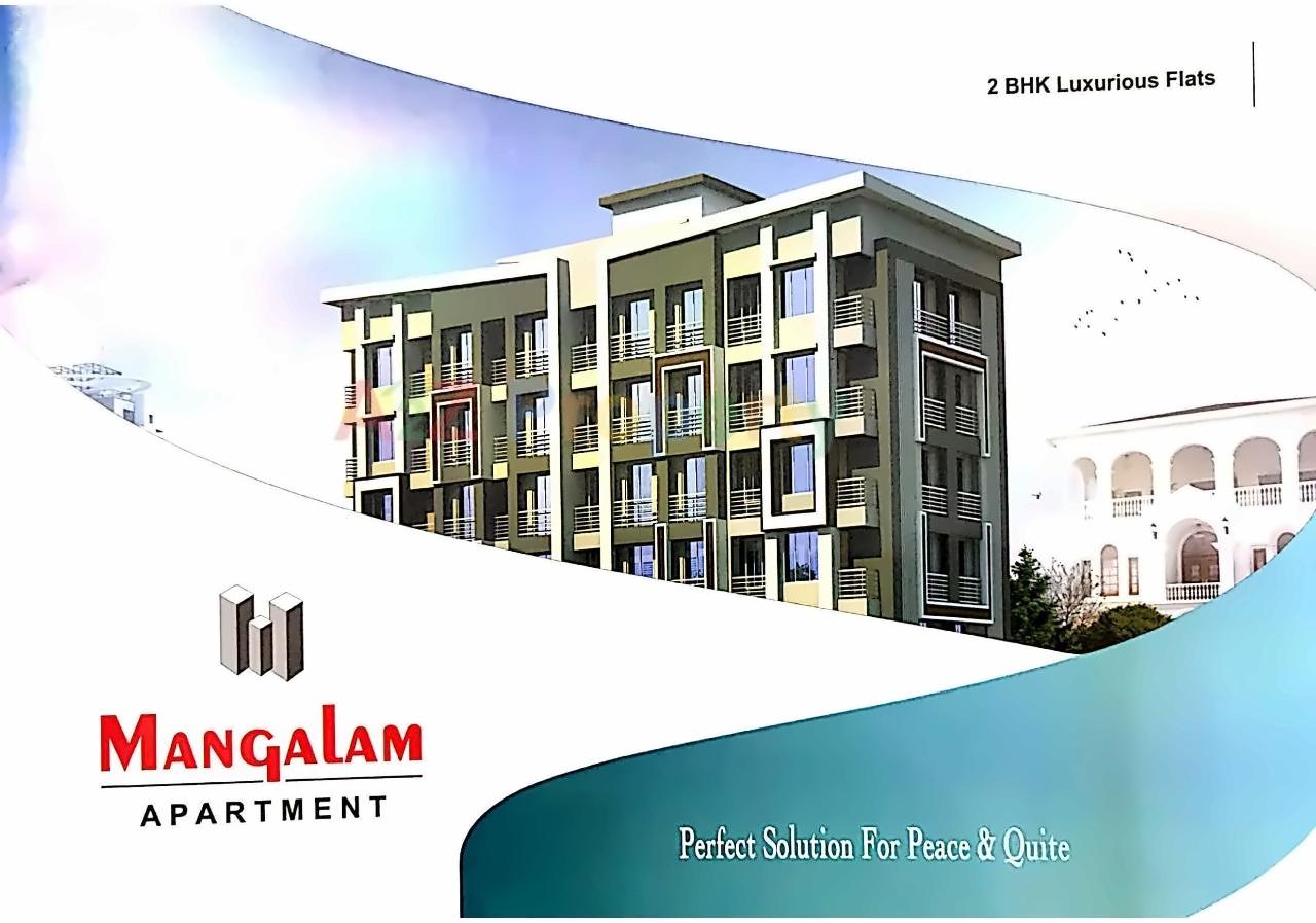 3D Elevation of real estate project Mangalam Apartment located at Vapi, Valsad, Gujarat
