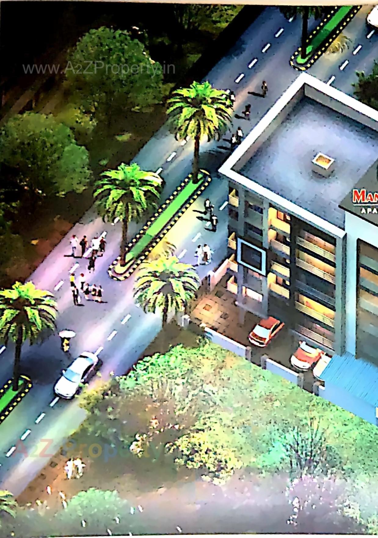 3D Elevation of real estate project Mangalam Apartment located at Vapi, Valsad, Gujarat