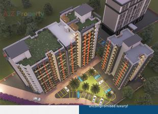 Elevation of real estate project Moon Tower located at Vapi, Valsad, Gujarat