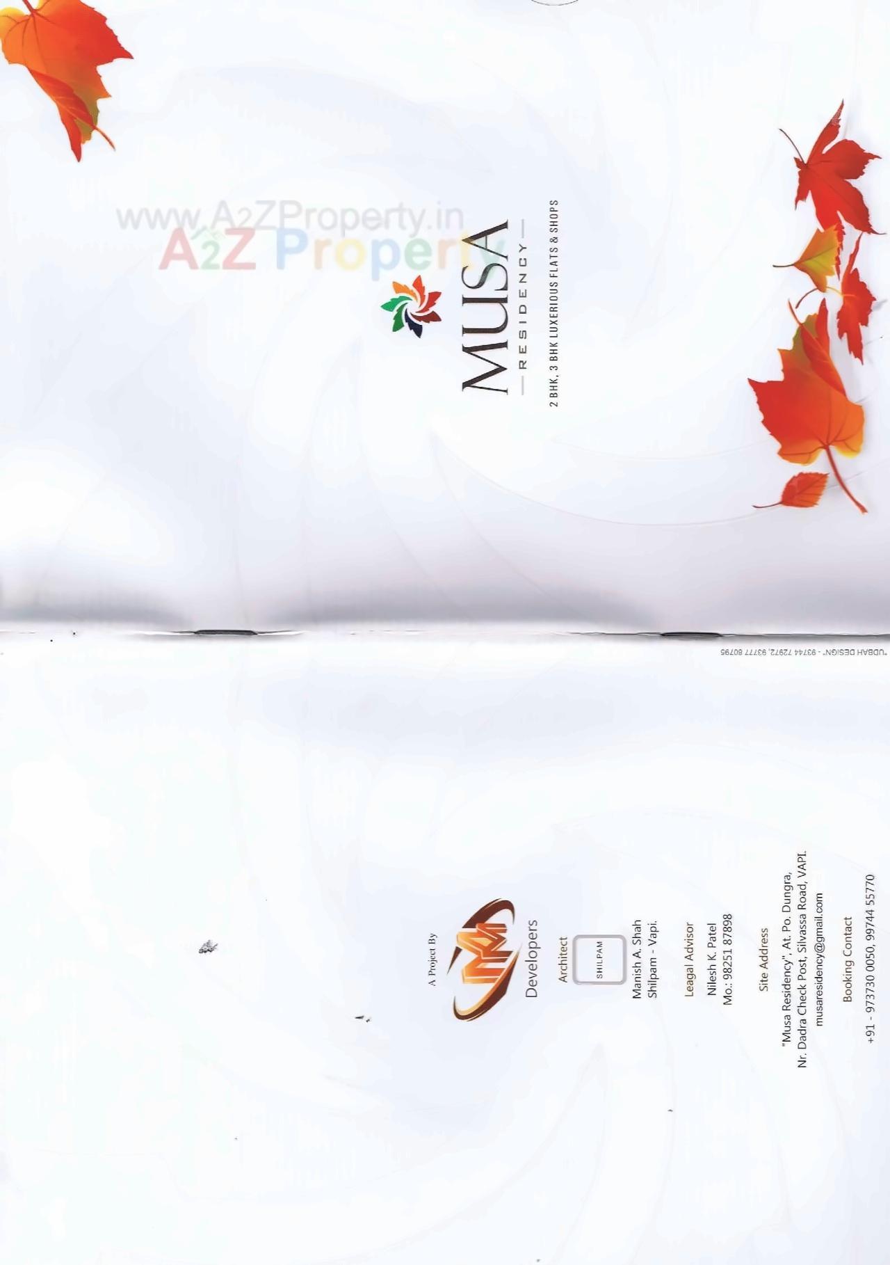  of real estate project Musa Residency located at Dungra, Valsad, Gujarat