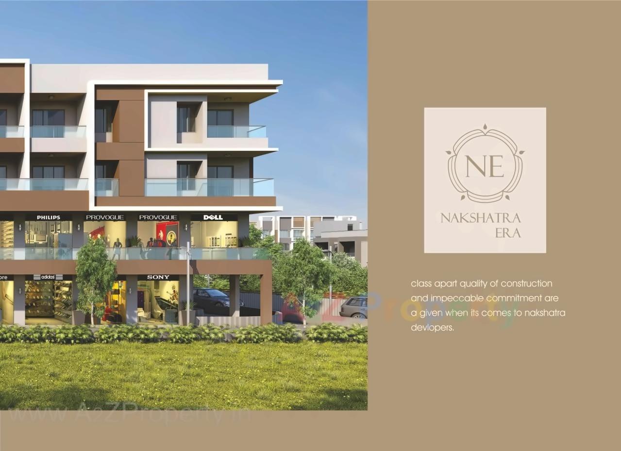 3D Elevation of real estate project Nakshatra Era located at Dharampur, Valsad, Gujarat