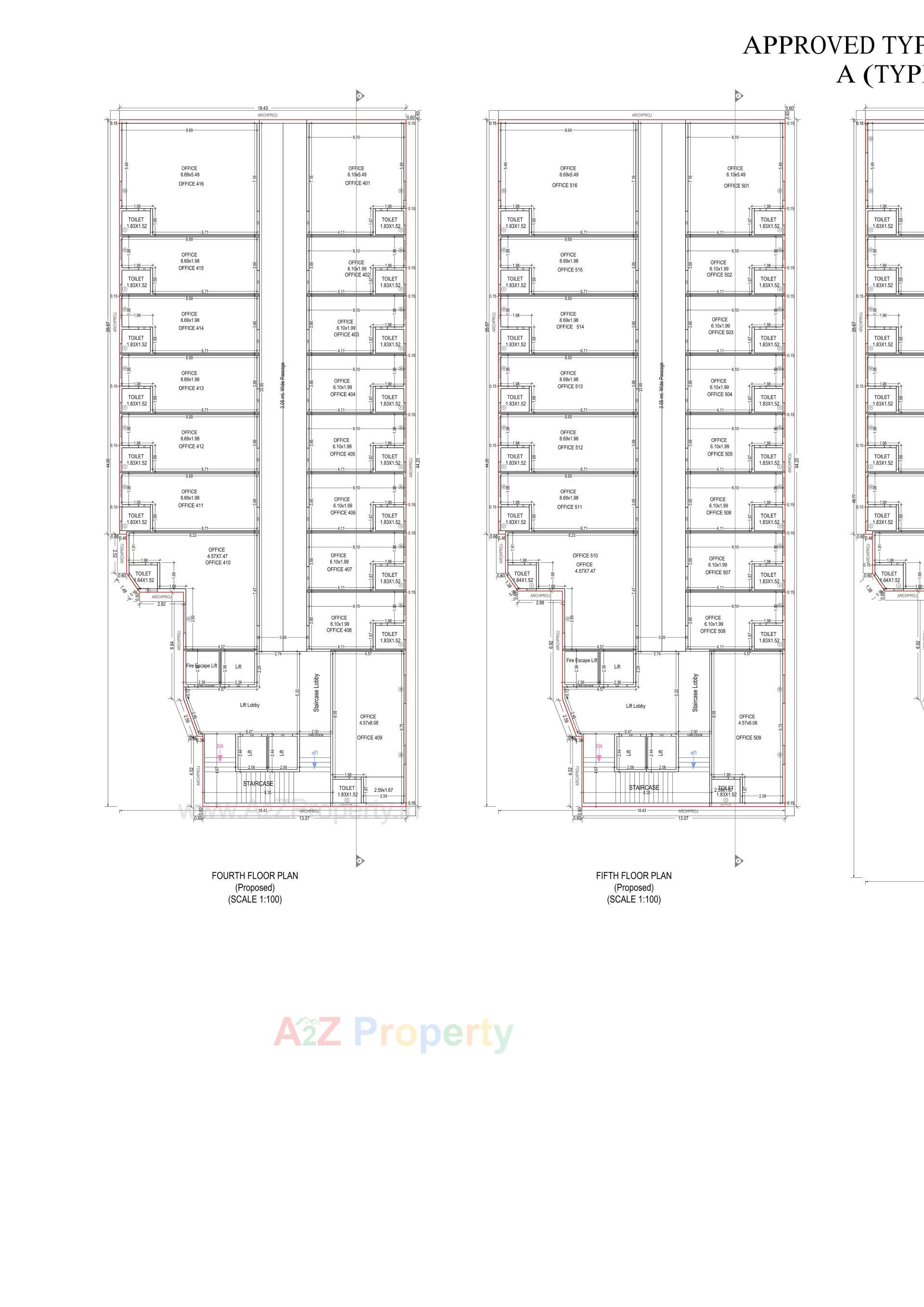 Layout of real estate project Neovista located at Vapi, Valsad, Gujarat