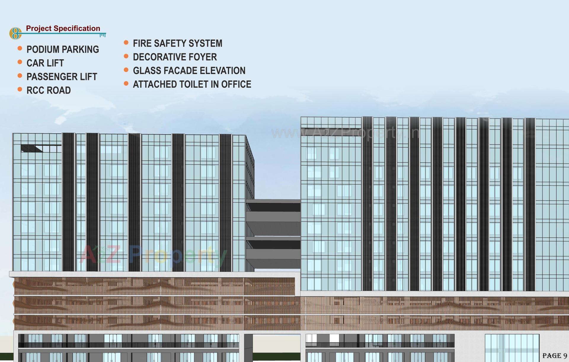 3D Elevation of real estate project Neovista located at Vapi, Valsad, Gujarat