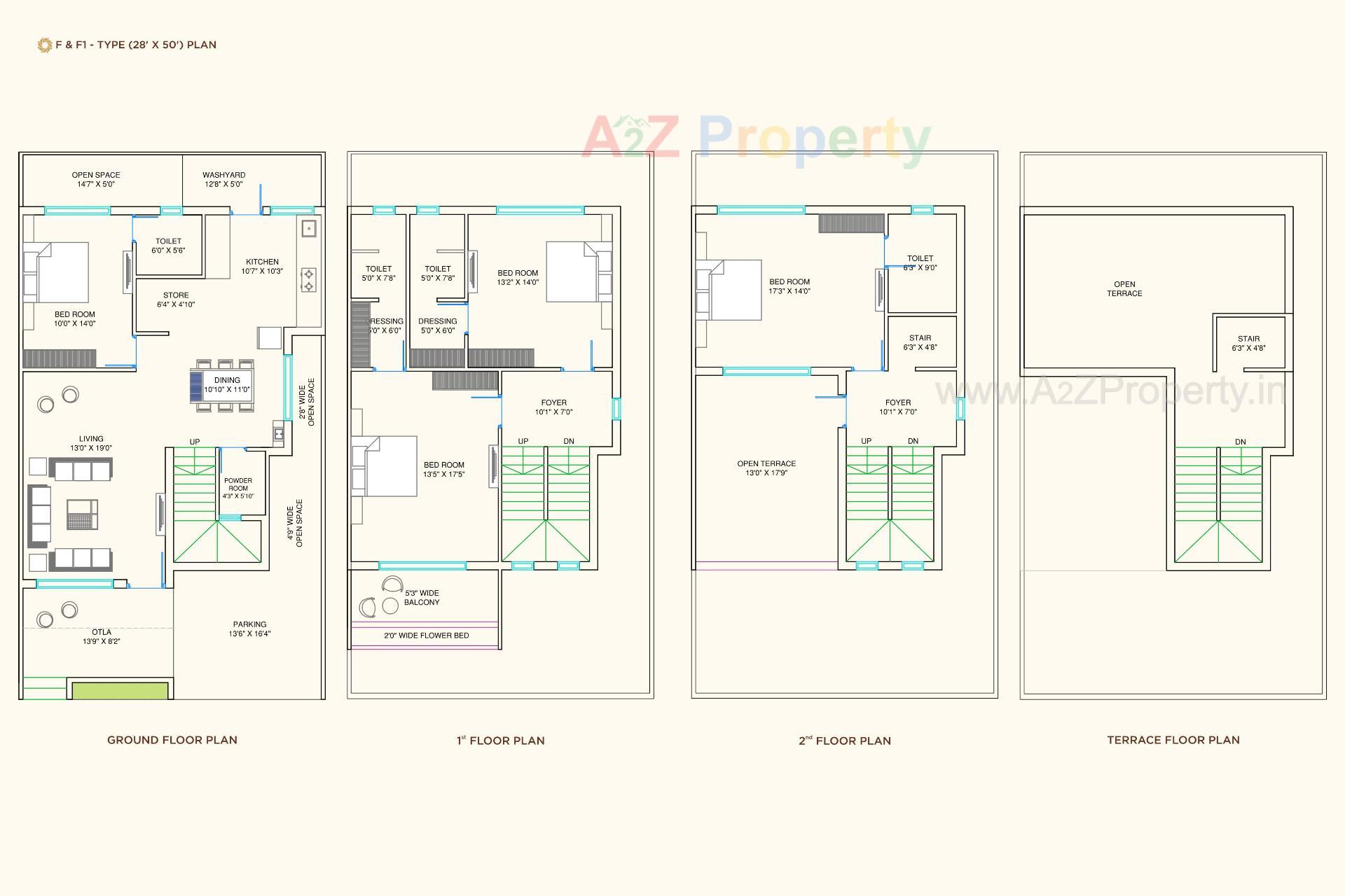Layout of real estate project Nilkanth Atulyam located at Vapi, Valsad, Gujarat