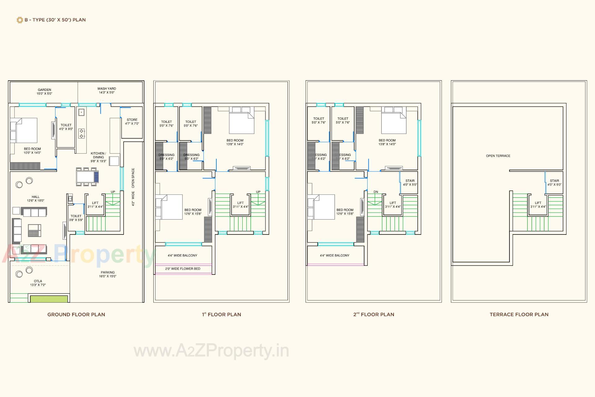 Layout of real estate project Nilkanth Atulyam located at Vapi, Valsad, Gujarat