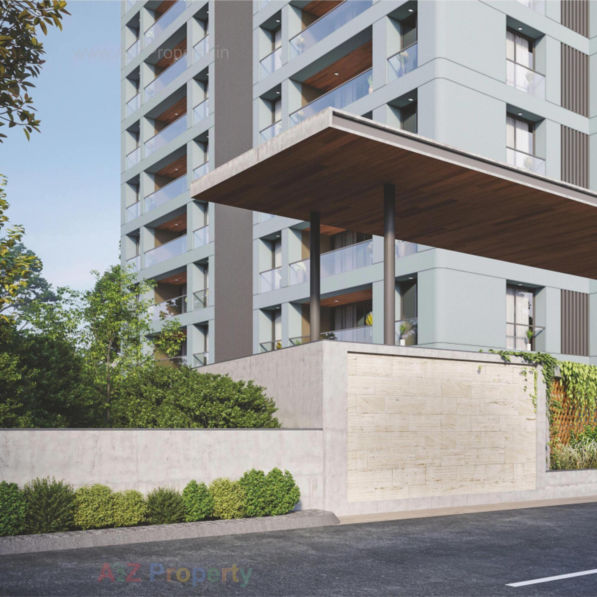 3D Elevation of real estate project Nilkanth Eminence located at Vapi, Valsad, Gujarat