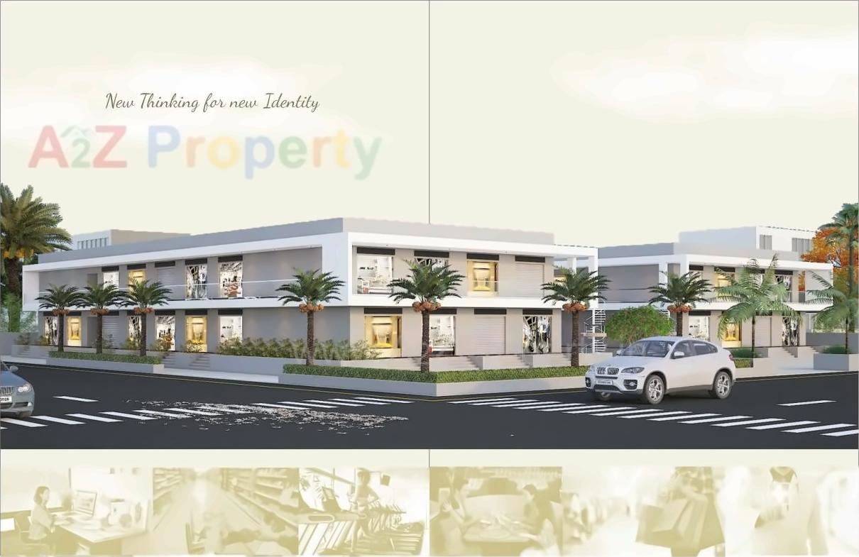 3D Elevation of real estate project Nilkanth Enterprise located at Dharampur, Valsad, Gujarat