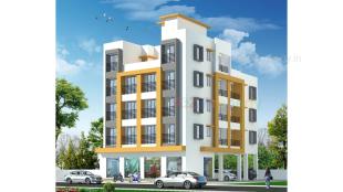 Elevation of real estate project Nutan Apartment located at City, Valsad, Gujarat
