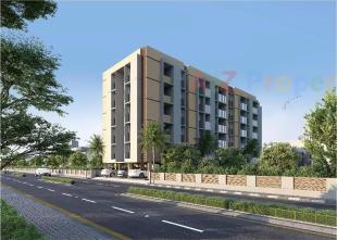 Elevation of real estate project Odhavangan Co Op Hsg Soc located at Dungra, Valsad, Gujarat