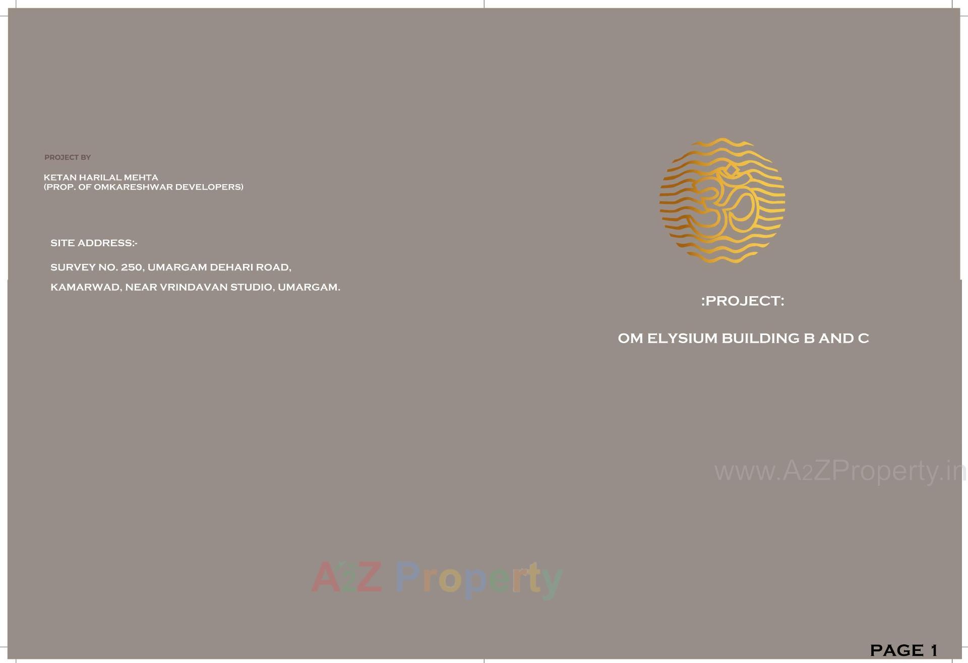  of real estate project Om Elysium located at Umbergaon, Valsad, Gujarat