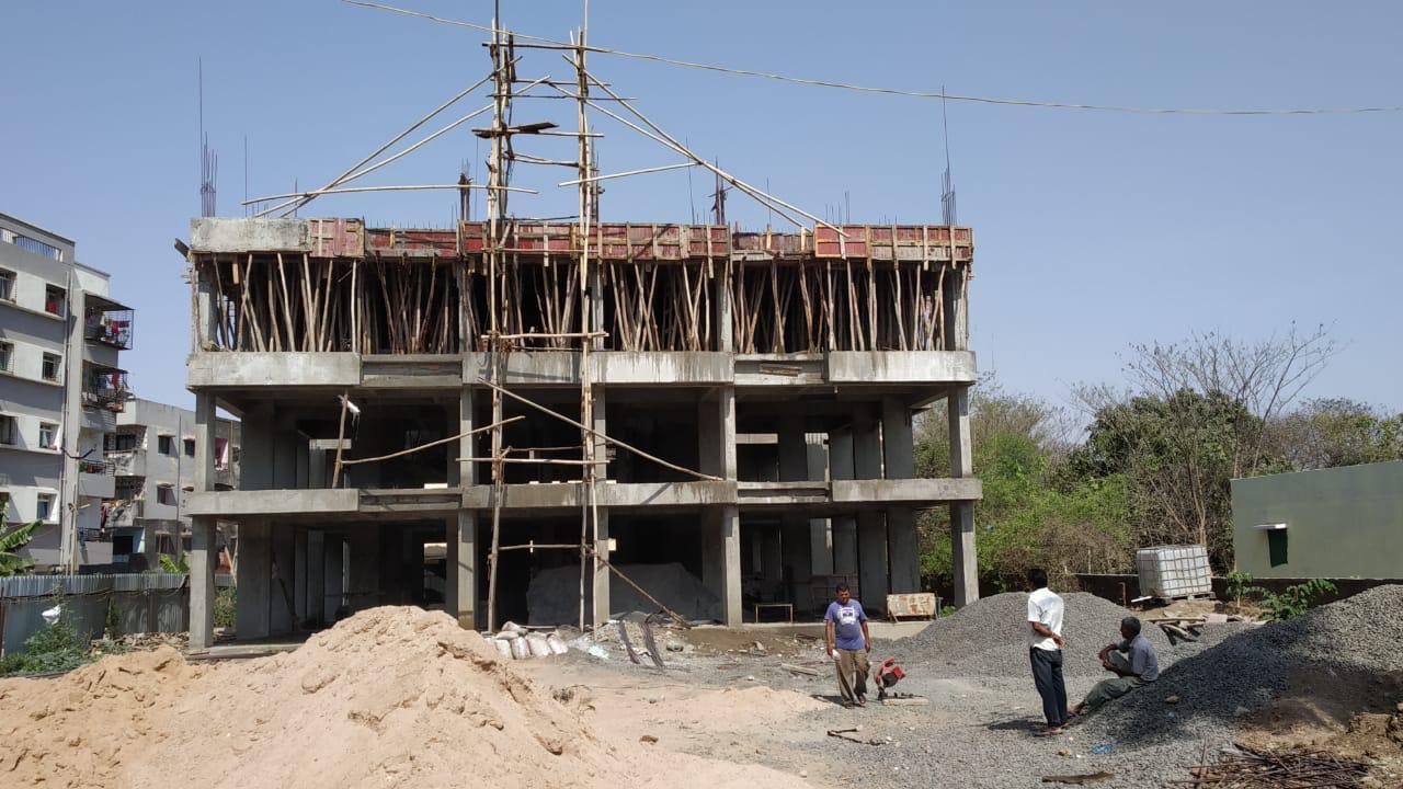 142147_const of real estate project Om Valram Heritage  A B located at Dungra, Valsad, Gujarat