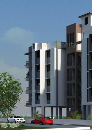 Elevation of real estate project Pakeeza Appartment located at Dungra, Valsad, Gujarat