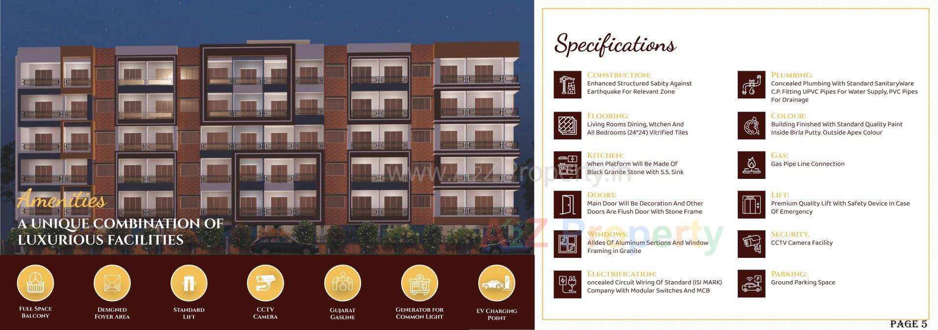  of real estate project Pragati Green located at Dungra, Valsad, Gujarat