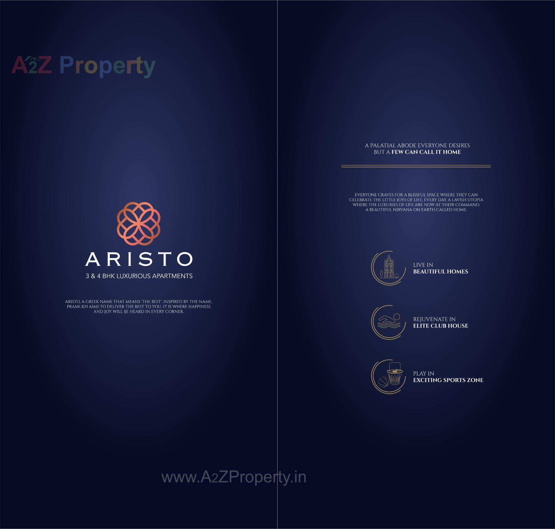  of real estate project Pramukh Aristo located at Chala, Valsad, Gujarat